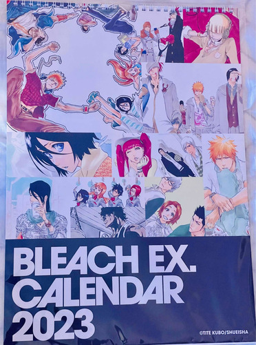 Bleach Ex Calendar 2023 (exclusivo Japón) De Colección