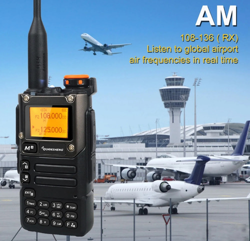 Ht Quansheng Uv K5-k6 8 Rádio Walkie Talkie Oki Toki