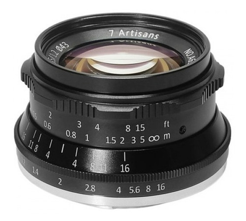 Imagen 3 de 5 de Lente 7 Artisans 35mm F/1.2 Canon Montura Eos-m