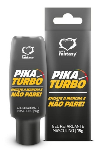 Lubrificante Gel Retardante Masculino 15g Sexy Fantasy