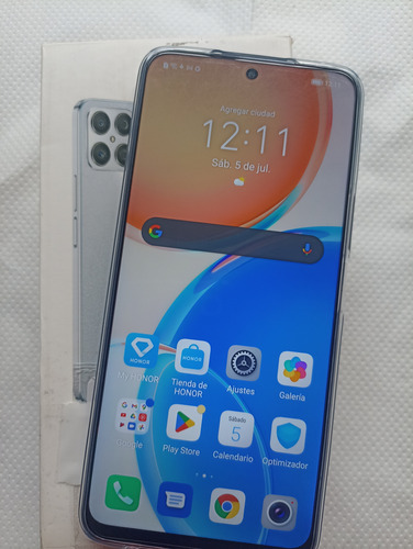 Celular Honor X8 Dual Sim 128gb Azul Zafiro 6gb Ram Azul Oscuro