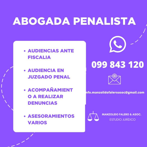 Imagen 5 de 5 de Abogada Familia, Penal Y Laboral