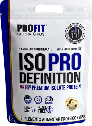 Iso Pro Definition Premium Isolate Protein 1,814g - Profit