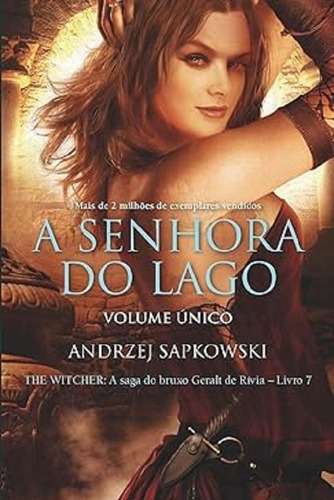 Livro A Senhora Do Lago - The Witcher - A Saga Bruxo Geralt