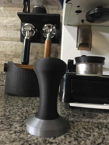 Combo Barista! Base De Tampeo Y Tamper. A Medida.