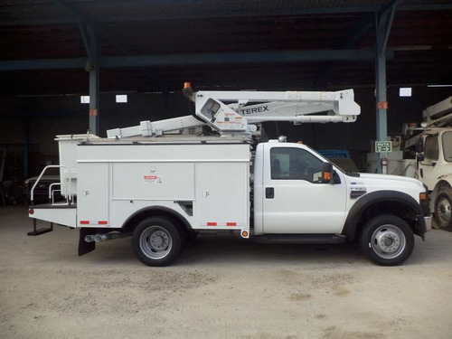 Camion 2010 Ford F550 Grua Canastilla De 13 M