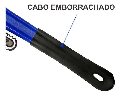 Imagem 5 de 6 de 3 Chave Grifo 14 Pol Heavy Duty Industrial Para Tubo Pesado