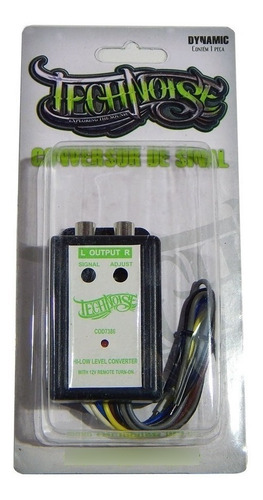 Conversor Sinal Fio P/ Rca Adaptador Dynamic Automotivo Som