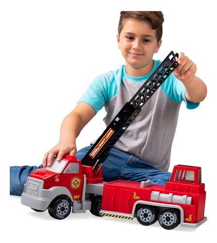 Tonka Steel Classics Camión De Bomberos Grande / C