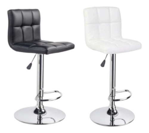 Silla Multifuncional Cocina Tope Saona Junior Negra Y Blanco
