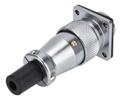 Conector De Aviación Circular De 6 Pines Para Montaje En Pan