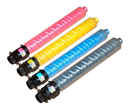4x Toner Compatível Com Ricoh Mp C3003 Mp C3503 C3504 3003 Tinta Black, Ciano, Magenta E Yellow