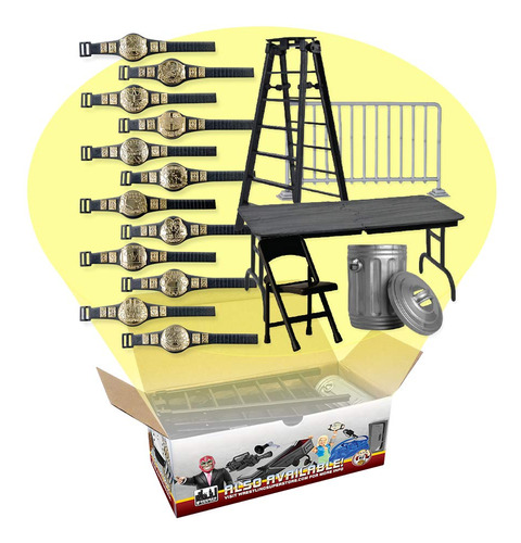 Juego De 12 Cinturones De Figura De Campeonato Ms 5 Accesori