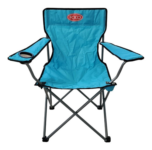 Sillon Foco Plegable C/porta Vaso Pesca Camping Premium