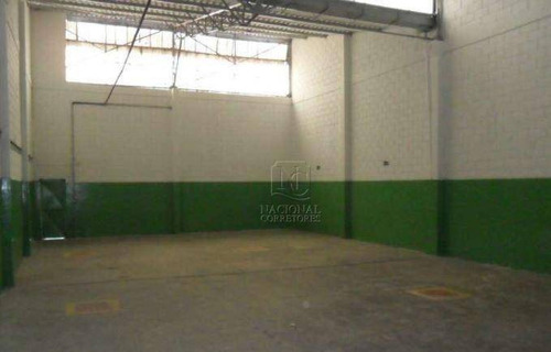 Galpão Comercial Para Locação, Vila Conceição, Diadema - Ga0391. - Ga0391