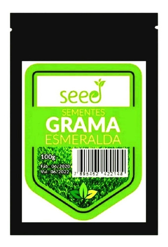 200g De Sementes De Grama Esmeralda