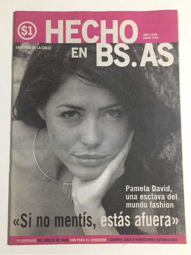 Hecho En Bs As # 29 Enero 2003 Pamela David