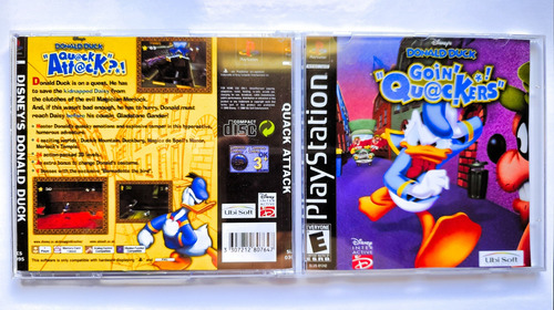 Disney's Donald Duck - Goin' Quackers - Mídia Física - Ps 1