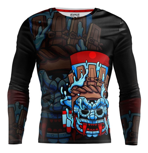 Playera Sublimada México Prehispánico Tláloc Dios Lluvia 