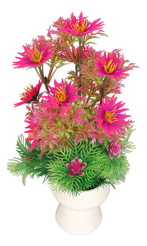 Decoración De Plantas Artificiales Para Acuarios, No Se Dest
