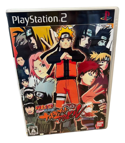 Naruto Shippuden Narutimate Play 2 Capa+pôster+disco Ps2