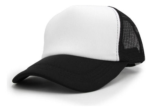 Gorra De Malla Bicolor 