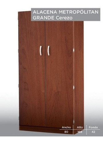 Imagen 2 de 6 de Alacena Metropolitan Grande - Durazno Këssa Muebles