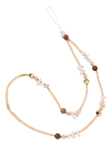 Correa De Cadena Larga Para Teléfono, Elegante Cordón Rosa