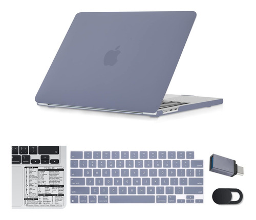 Se7enline Funda Compatible Con Macbook Air M2 2023 2022 De 1