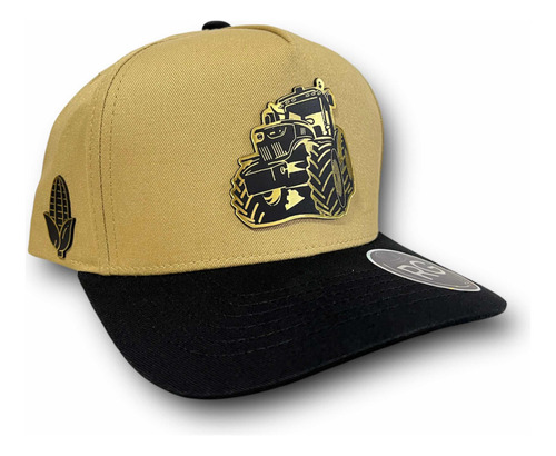 Gorra Tractor Agricultor + Maíz Elote Snapback Premium Rg