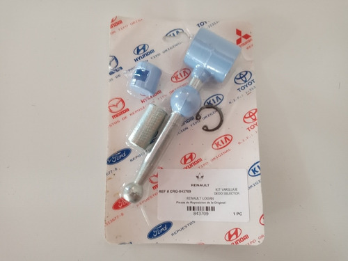 Imagen 4 de 7 de Kit Dedo Selector Varillaje Con Buje Renault Logan Sandero