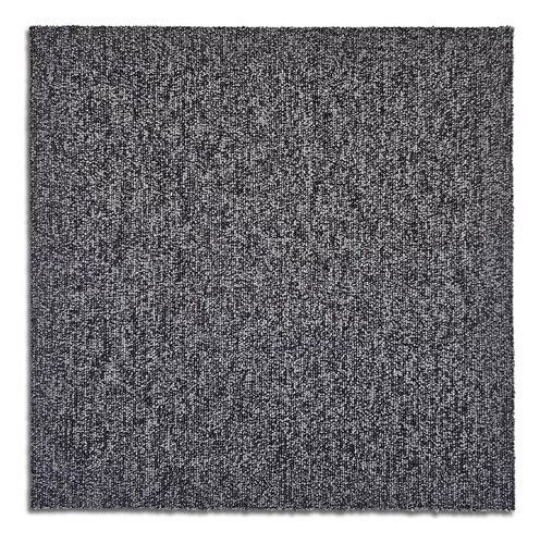 Alfombra Modular Alto Transito Oficina Boucle De Nylon Gris