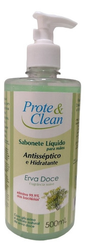 Sabonete Líquido Antisséptico Prote&clean 500ml Erva-doce