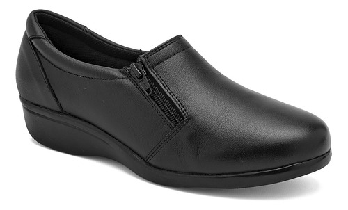 Zapato Confort Mod 200 Para Mujer Florenza Color Negro