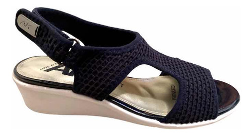 Sandalias Azul Marino Anne Klein Dama Talla 23,23.5 Y 24.5mx