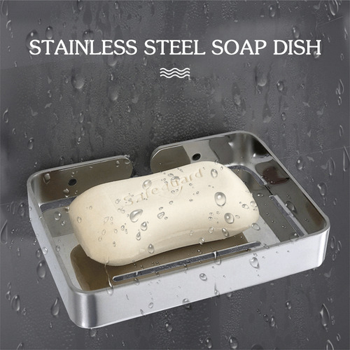 Soporte Para Jabonera De Acero Inoxidable Para Baño Y Cocina