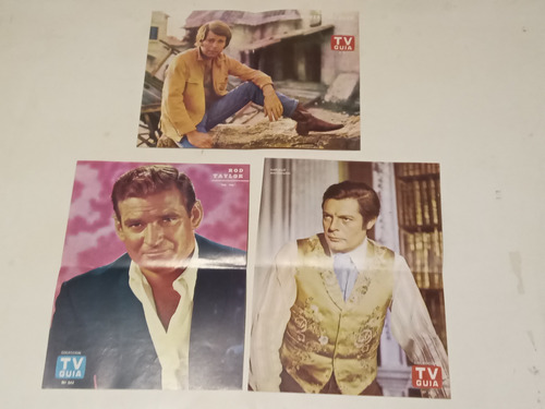 3 Poster Lamina Central Revista Tv Guia Robert Wagner, Etc