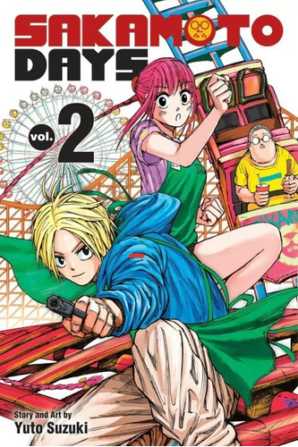 Sakamoto Days: Capa Cartão, De Yuto Suzuki. Série Sakamoto Days, Vol. 2. Editora Panini Brasil Ltda, Capa Mole, Edição 2 Em Português, 2023