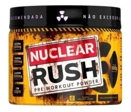 Nuclear Rush Pre Entreno Powder Polvo 100g