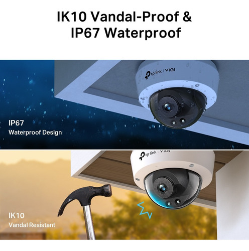 Tp-link Vigi C240 Camara De Seguridad Ip 4mp 2k+ Poe 2.8mm