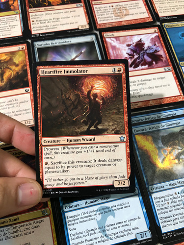 Deck Magos Termo Dano Control Magic The Gathering L73 L73 Inglês E Português (Usado)