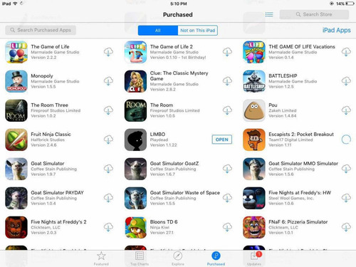 Imagem 4 de 5 de Jogos Apple Store