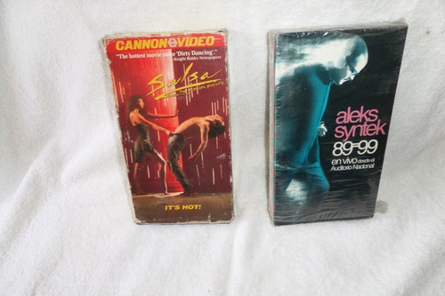 Lote De Conciertos En Video Vhs  