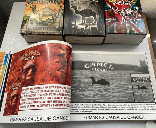 Colección Cigarros Camel (Usado)