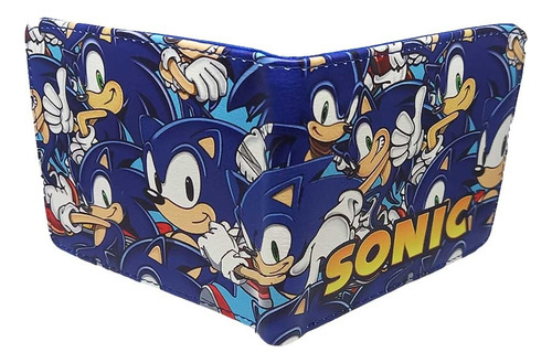 Billetera Sonic The Hedgehog Azul