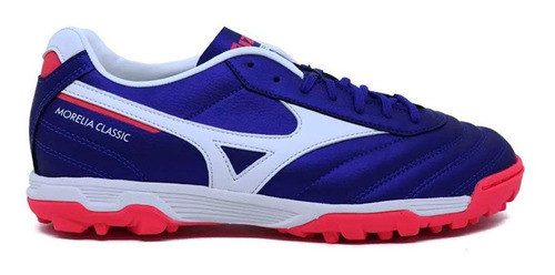 Chuteira Society Mizuno Morelia Classic As - Masculino - Azu