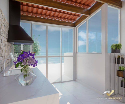 Cobertura Com 2 Dormitórios À Venda, 79 M² Por R$ 379.000,00 - Campestre - Santo André/sp - Co0814