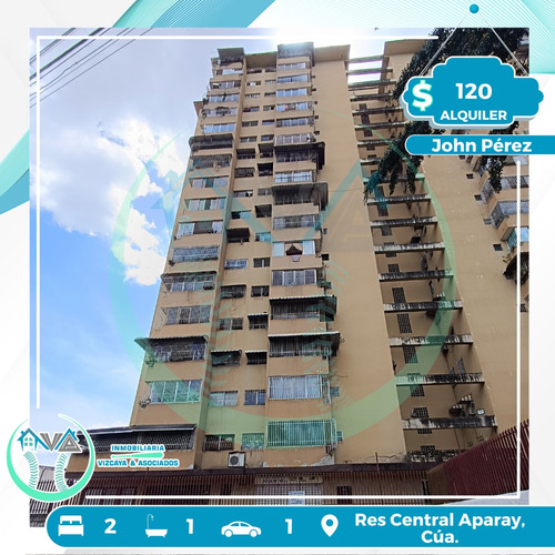 Apartamento En Alquiler Res Central Aparay Cúa.