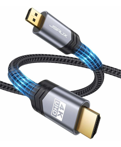 Cable 4k Micro Hdmi A Hdmi 6.6 Ft, Jsaux Micro Hdmi A Cable