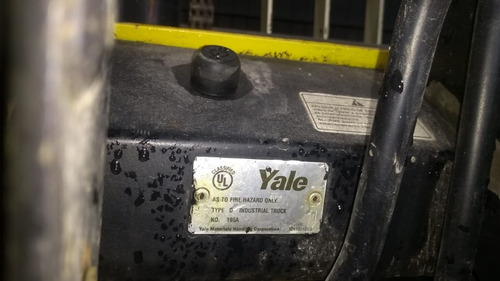Empilhadeira Yale 155ca 7 T Diesel 2005 Duplex 5,4 M Repasse